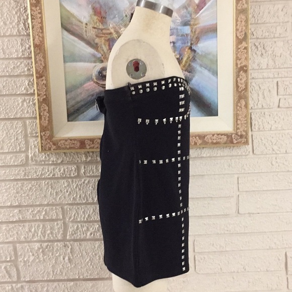 Dots Studded BodyCon Dress - Picture 4 of 13